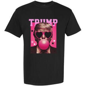 Trump Blowing Christmas Trump Garment-Dyed Heavyweight T-Shirt