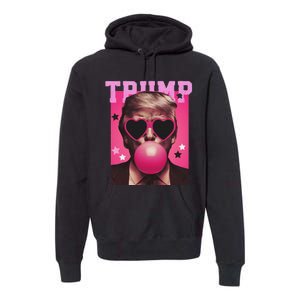 Trump Blowing Christmas Trump Premium Hoodie