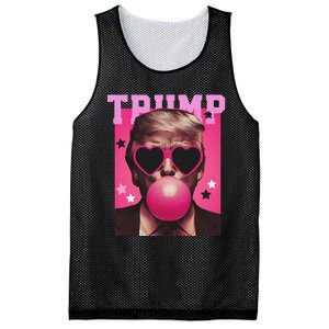 Trump Blowing Christmas Trump Mesh Reversible Basketball Jersey Tank