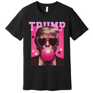 Trump Blowing Christmas Trump Premium T-Shirt