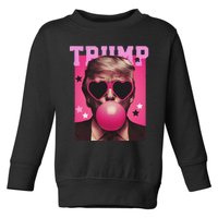 Trump Blowing Christmas Trump Toddler Sweatshirt