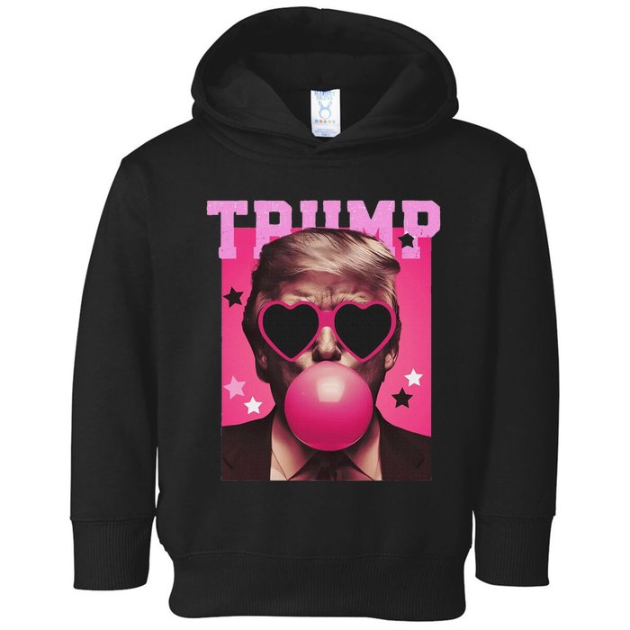 Trump Blowing Christmas Trump Toddler Hoodie