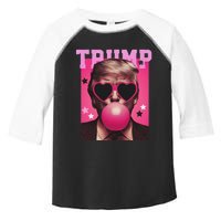 Trump Blowing Christmas Trump Toddler Fine Jersey T-Shirt