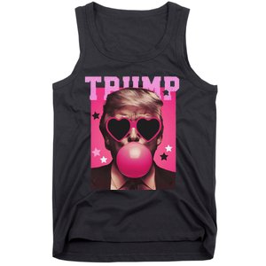 Trump Blowing Christmas Trump Tank Top