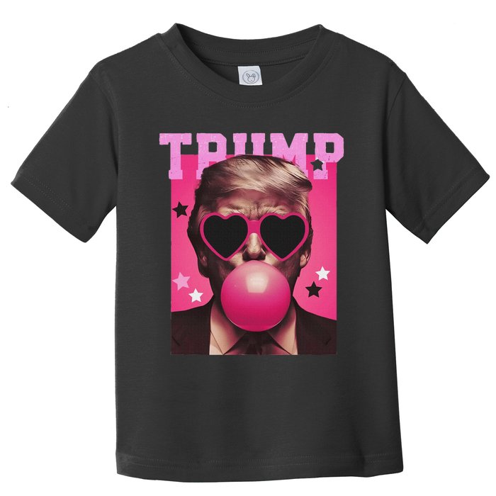 Trump Blowing Christmas Trump Toddler T-Shirt