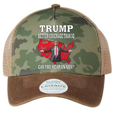 Trump Better Coverage Than 5g Can You Hear Us Now Politics Legacy Tie Dye Trucker Hat