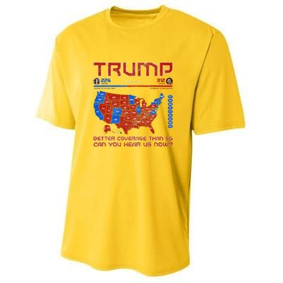 Trump Better Coverage Than 5g Can You Hear Us Now Youth Performance Sprint T-Shirt