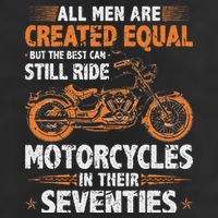 The Best Can Still Ride Motorcycles In Their 70s Biker Cool Comfort Performance Bucket Hat