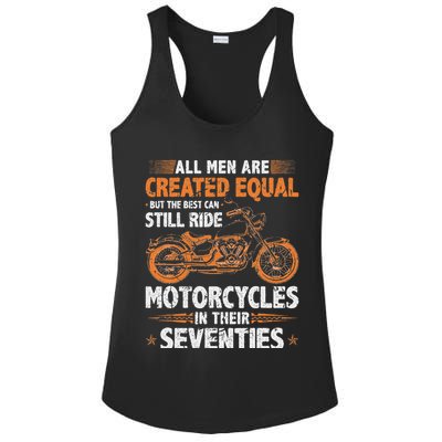 The Best Can Still Ride Motorcycles In Their 70s Biker Ladies PosiCharge Competitor Racerback Tank