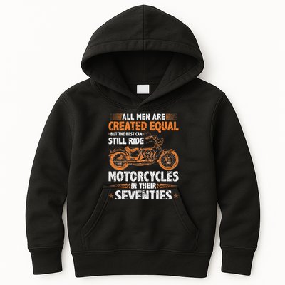 The Best Can Still Ride Motorcycles In Their 70s Biker Kids Hoodie