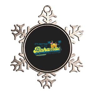 The Bahamas Cruise Half Moon Cay Travel Bahamas Vacation Metallic Star Ornament