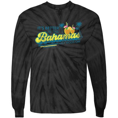 The Bahamas Cruise Half Moon Cay Travel Bahamas Vacation Tie-Dye Long Sleeve Shirt