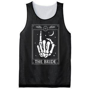 The Bride Coven Skeleton Hand Gothic Wedding Bachelorette Mesh Reversible Basketball Jersey Tank