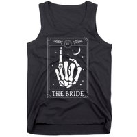 The Bride Coven Skeleton Hand Gothic Wedding Bachelorette Tank Top