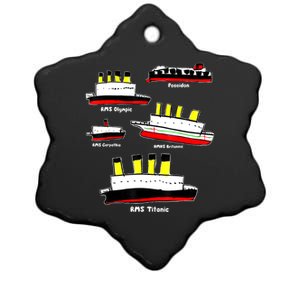 Titanic, Britanic, Carpathia, Poseidon, Titanic Ceramic Star Ornament