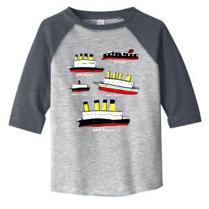 Titanic, Britanic, Carpathia, Poseidon, Titanic Toddler Fine Jersey T-Shirt