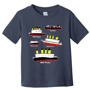 Titanic, Britanic, Carpathia, Poseidon, Titanic Toddler T-Shirt