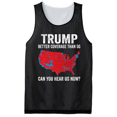 Trump Better Coverage Than 5g Can You Hear Us Now Mesh Reversible Basketball Jersey Tank