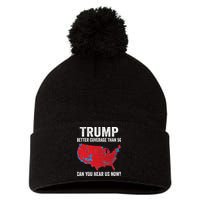Trump Better Coverage Than 5g Can You Hear Us Now Pom Pom 12in Knit Beanie