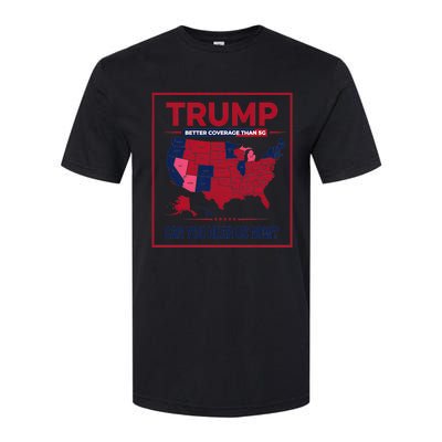 Trump Better Coverage Than 5g Can You Hear Us Now Politics Softstyle® CVC T-Shirt