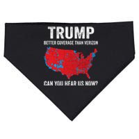 Trump Better Coverage Than Verizon Can You Hear Us Now USA-Made Doggie Bandana