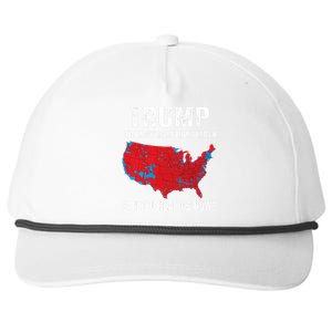 Trump Better Coverage Than Verizon Can You Hear Us Now Snapback Five-Panel Rope Hat