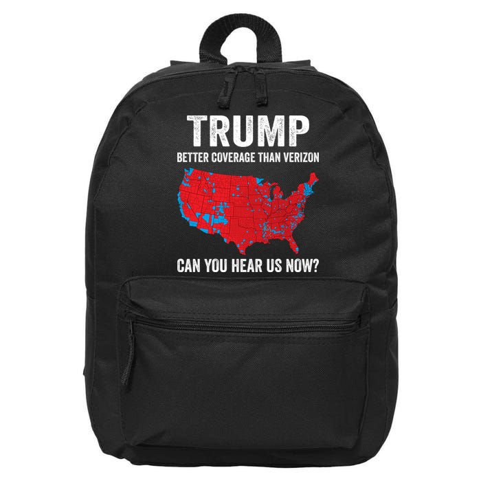 Trump Better Coverage Than Verizon Can You Hear Us Now 16 in Basic Backpack