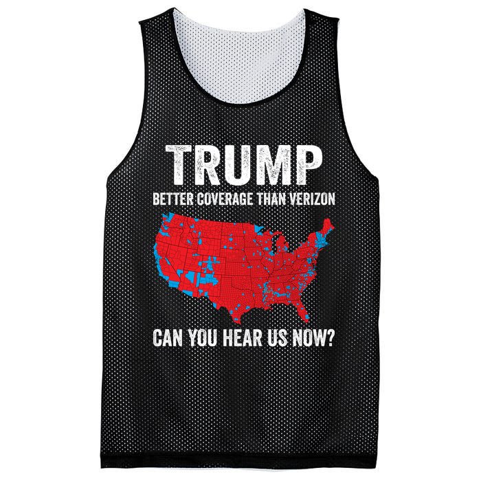 Trump Better Coverage Than Verizon Can You Hear Us Now Mesh Reversible Basketball Jersey Tank