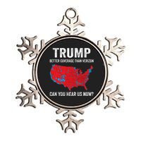 Trump Better Coverage Than Verizon Can You Hear Us Now Metallic Star Ornament