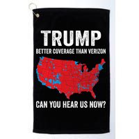 Trump Better Coverage Than Verizon Can You Hear Us Now Golf Towel