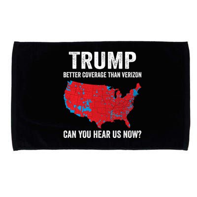Trump Better Coverage Than Verizon Can You Hear Us Now Microfiber Hand Towel