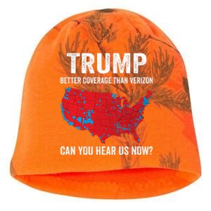 Trump Better Coverage Than Verizon Can You Hear Us Now Kati - Camo Knit Beanie