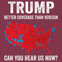 Trump Better Coverage Than Verizon Can You Hear Us Now 16oz Travel Tumbler