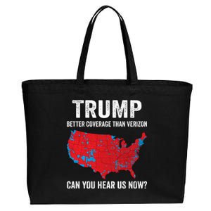 Trump Better Coverage Than Verizon Can You Hear Us Now Cotton Canvas Jumbo Tote