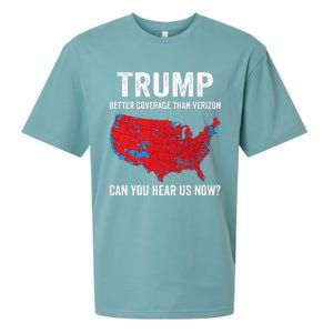 Trump Better Coverage Than Verizon Can You Hear Us Now Sueded Cloud Jersey T-Shirt