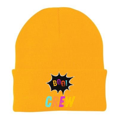 The Boo Crew Halloween Funny Friends Funny Gift Knit Cap Winter Beanie