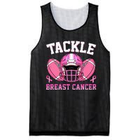 tackle breast cancer awareness pink ribbon wo  Mesh Reversible Basketball Jersey Tank