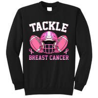 tackle breast cancer awareness pink ribbon wo  Tall Sweatshirt