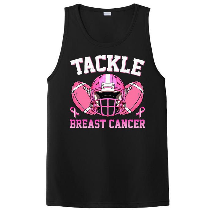 tackle breast cancer awareness pink ribbon wo  PosiCharge Competitor Tank