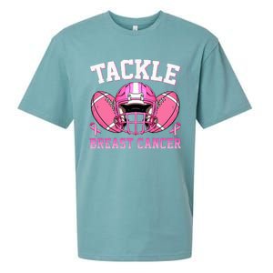 tackle breast cancer awareness pink ribbon wo  Sueded Cloud Jersey T-Shirt