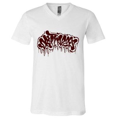 Tape B Cartunes X Driptapes V-Neck T-Shirt
