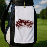 Tape B Cartunes X Driptapes Golf Towel