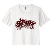 Tape B Cartunes X Driptapes Crop Top