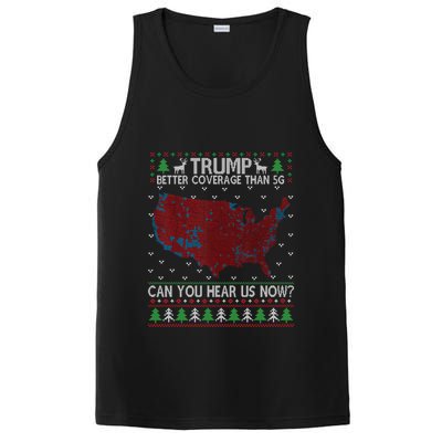 Trump Better Coverage Than 5g Can You Hear Us Now Chirtsmas Ugly PosiCharge Competitor Tank