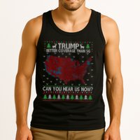 Trump Better Coverage Than 5g Can You Hear Us Now Chirtsmas Ugly Tank Top