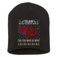 Trump Better Coverage Than 5g Can You Hear Us Now Chirtsmas Ugly Short Acrylic Beanie
