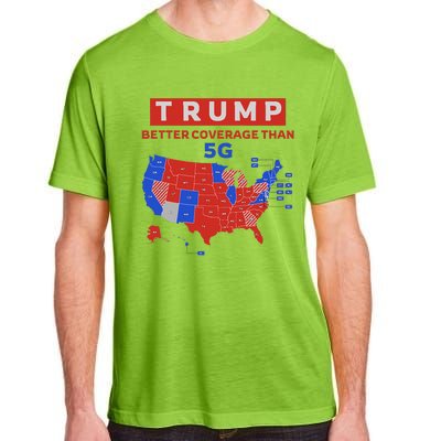 Trump Better Coverage Than 5g Ugly Christmas Sweater Xmas Adult ChromaSoft Performance T-Shirt