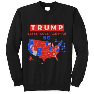 Trump Better Coverage Than 5g Ugly Christmas Sweater Xmas Sweatshirt