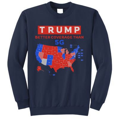 Trump Better Coverage Than 5g Ugly Christmas Sweater Xmas Sweatshirt