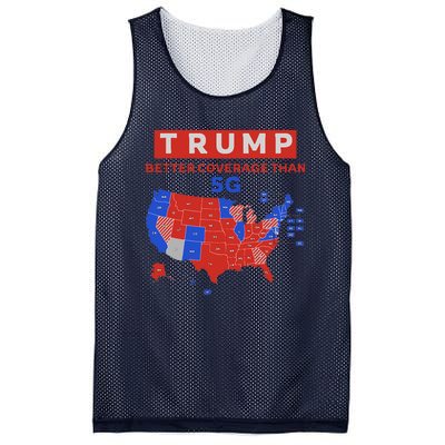 Trump Better Coverage Than 5g Ugly Christmas Sweater Xmas Mesh Reversible Basketball Jersey Tank